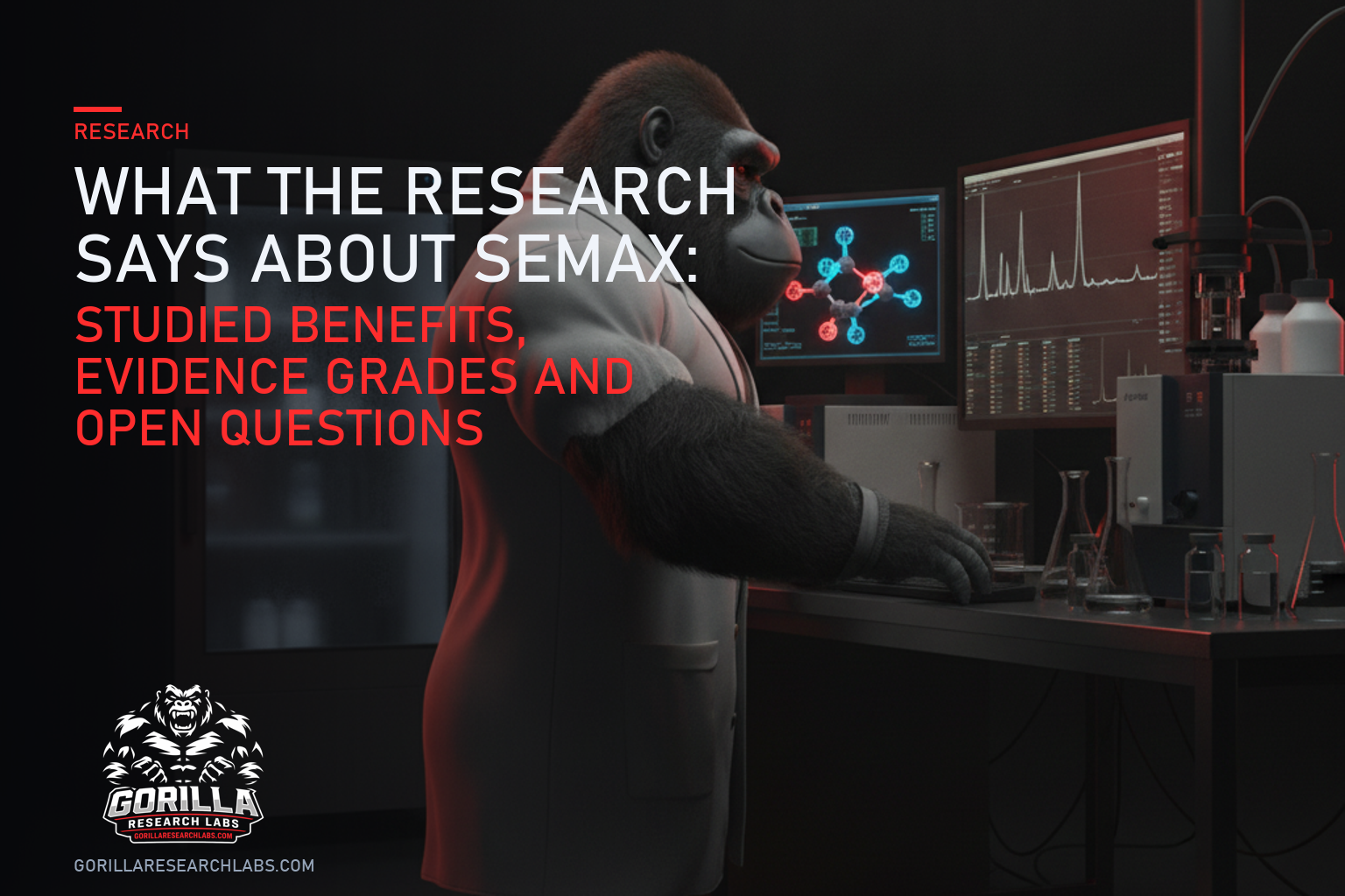 What the Research Says About Semax: Studied Benefits, Evidence Grades and Open Questions — research illustration