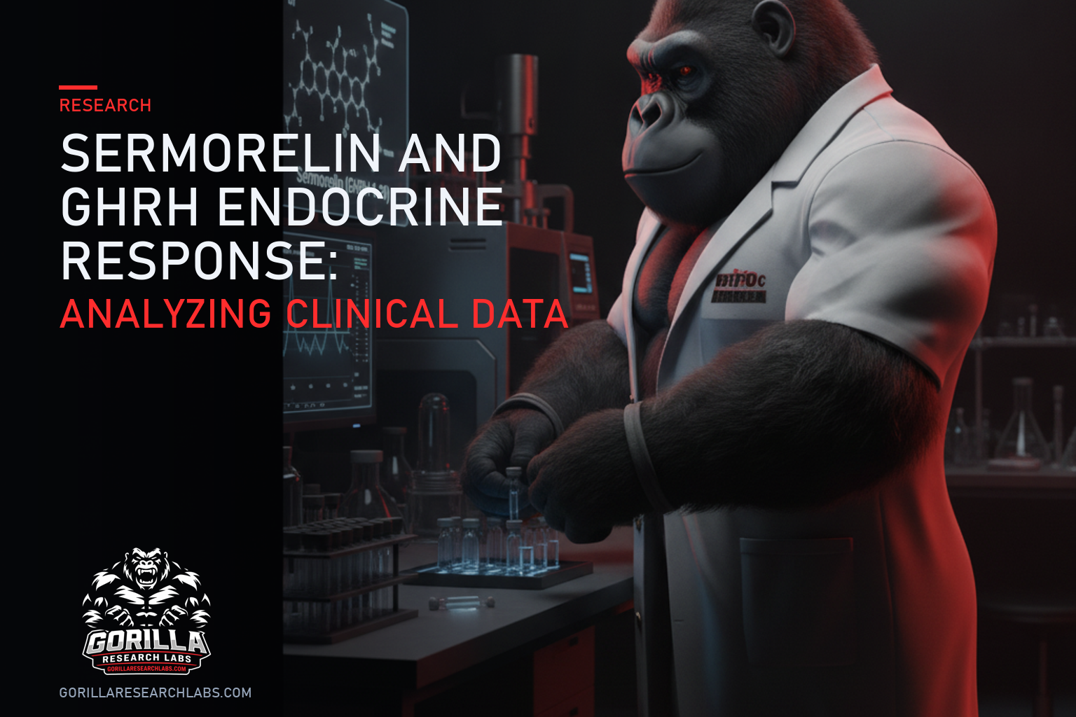 Sermorelin and GHRH Endocrine Response: Analyzing Clinical Data — research illustration