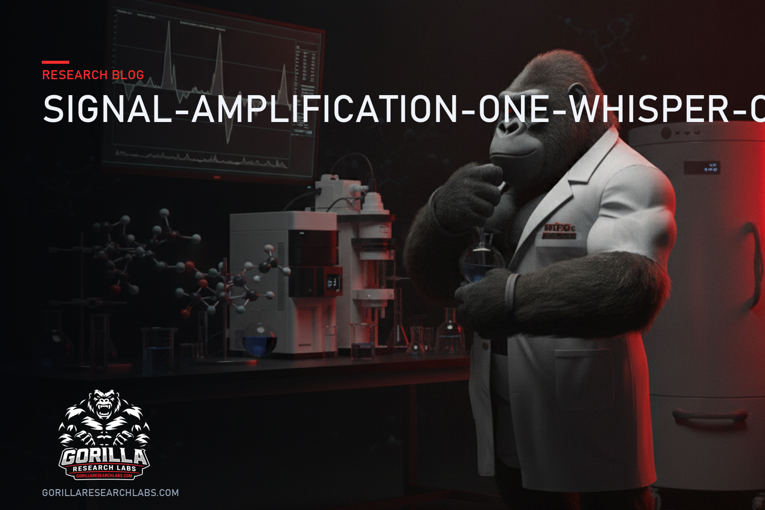 One Whisper, One Roar: The Signal Amplification Superpower Inside Every Cell — research illustration