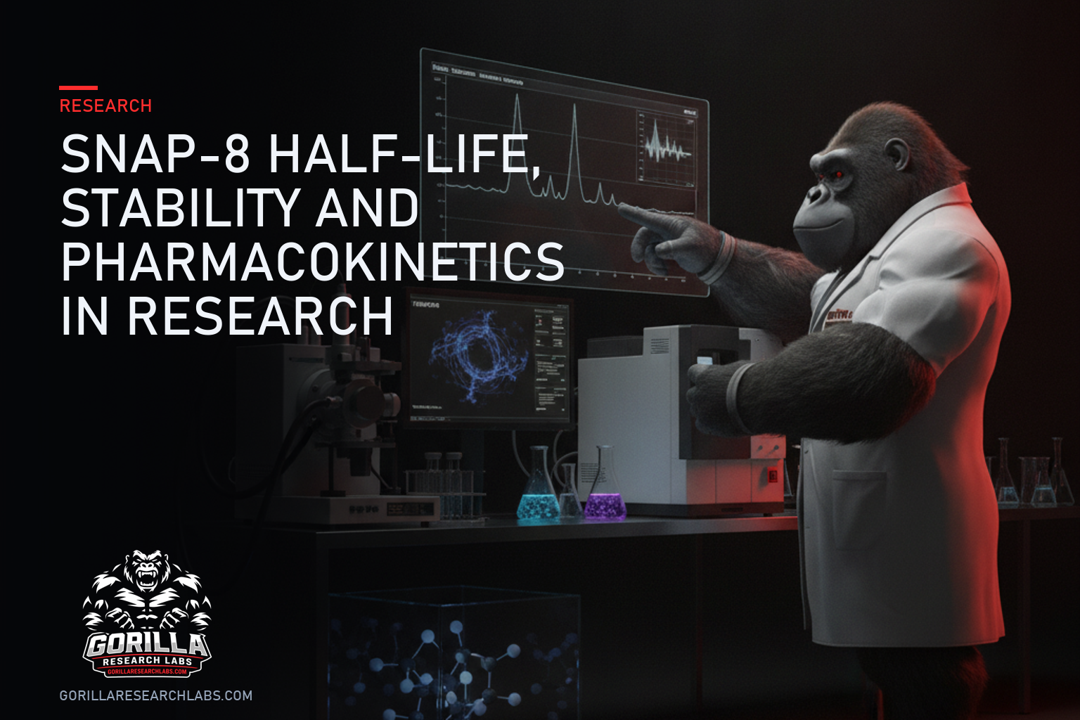 SNAP-8 Half-Life, Stability and Pharmacokinetics in Research — research illustration