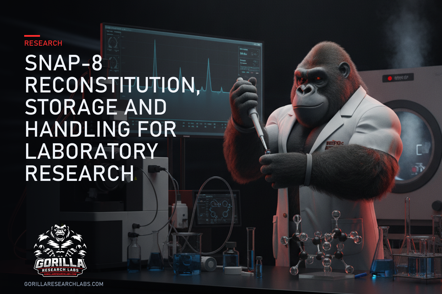 SNAP-8 Reconstitution, Storage and Handling for Laboratory Research — research illustration