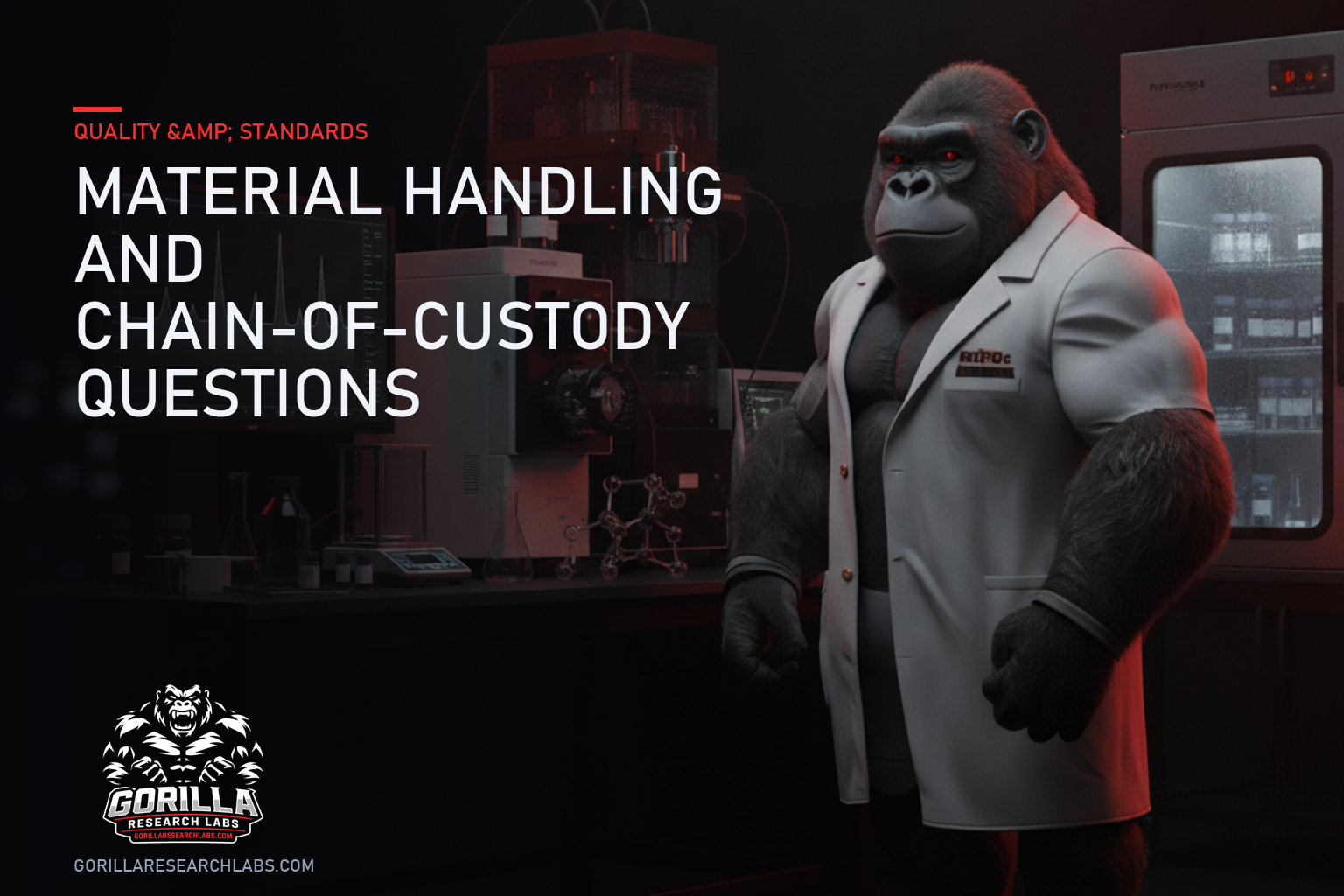 Material Handling and Chain-of-Custody Questions — research illustration