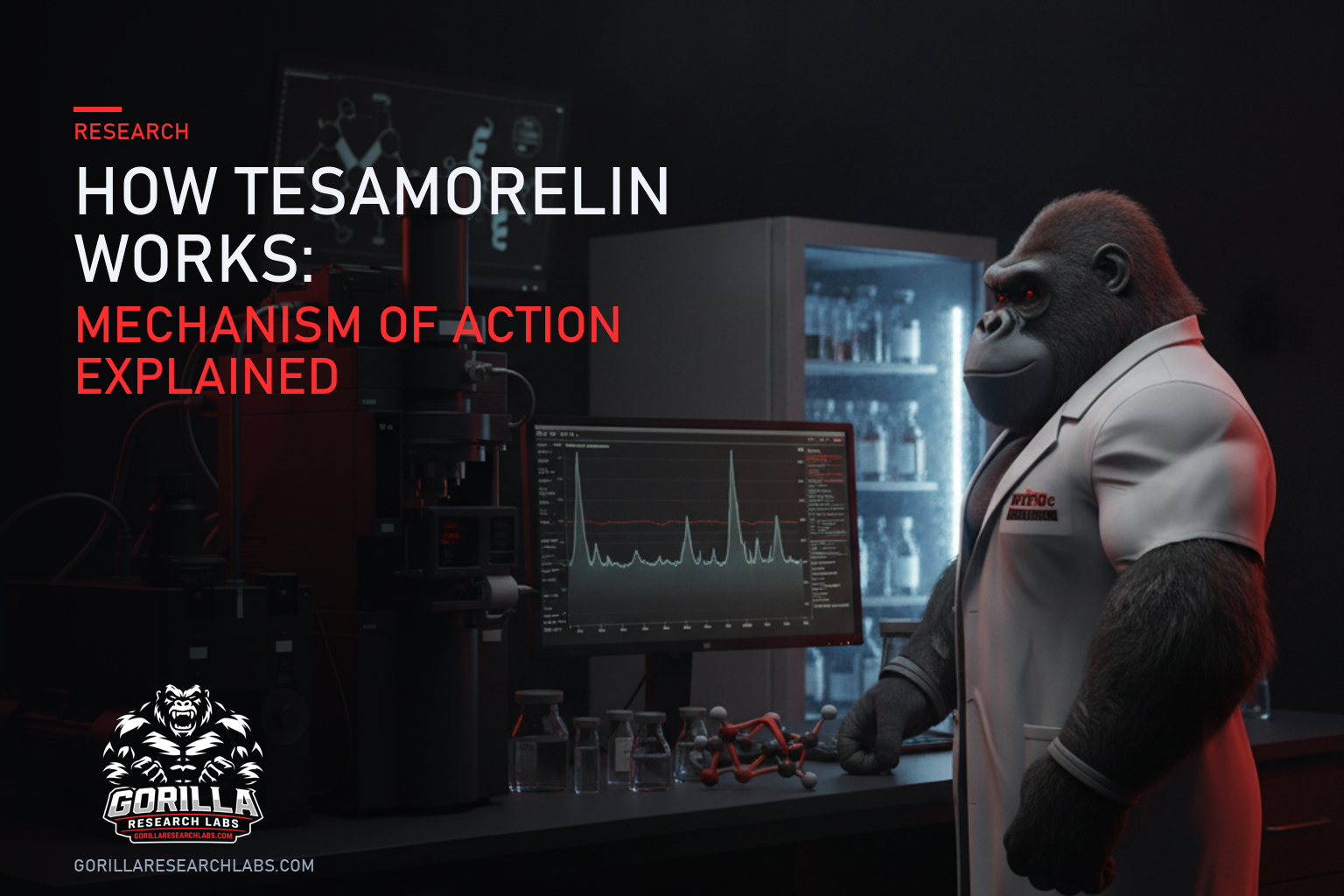 How Tesamorelin Works: Mechanism of Action Explained — research illustration
