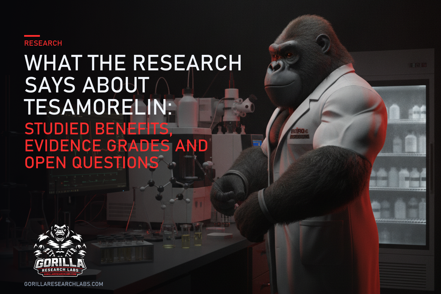 What the Research Says About Tesamorelin: Studied Benefits, Evidence Grades and Open Questions — research illustration
