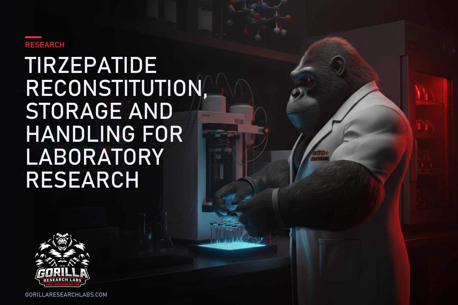 Tirzepatide Reconstitution, Storage and Handling for Laboratory Research — research illustration